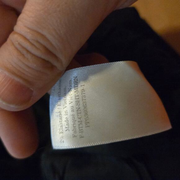 Everlane shorts womens size 10 black the easy chino shorts high waist modern - Picture 4 of 9